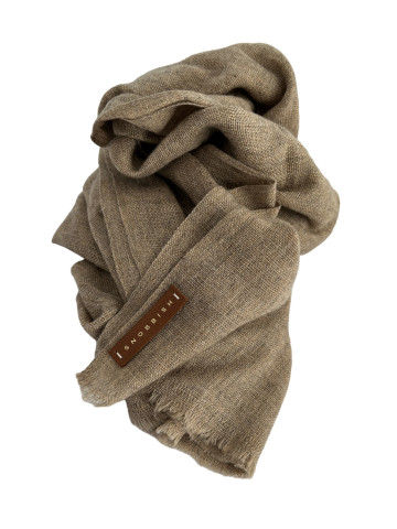 SCARF SEPIA